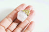 EP-Pendentif quartz rose naturel pierre brute, x1 (G0773)