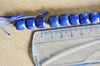 EP Perle rondelle lapis Lazulis, des perles naturelles pour creation bijou en pierre naturelle lapis naturel,le fil de 40 perles, 11x10mm G3820