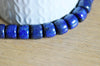 EP Perle rondelle lapis Lazulis, des perles naturelles pour creation bijou en pierre naturelle lapis naturel,le fil de 40 perles, 11x10mm G3820
