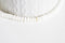 EP -Perles ronde naturelles coquillage blanc de 170 perles G1941