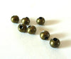 EP Perles rondes bronze intercalaires, fournitures créatives, perles bronze, fournitures bronzes,création bijoux, 10 perles, 10mm