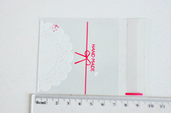 EP-Pochette plastique,pochette cadeau papier, papier craft,sachet cadeau,sachet mariage,petit sac,scrapbooking,10x7cm, x10 G1553