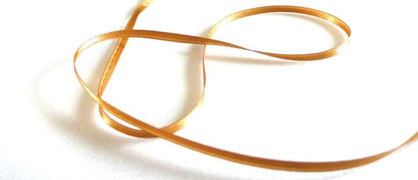 EP Ruban satin doré 3mm, longueur 1 mètre-G0461