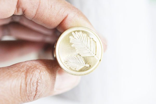 EP Sceau metal feuille cire à cacheter,une fourniture pour création de sceaux personnalisés pour invitation de mariage DIY,25mm x1 G4960