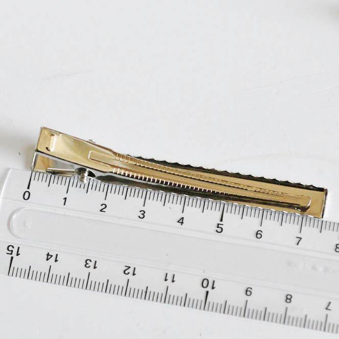EP Supports barrette pince crocodile fer platine 35-76mm, x4 (G1699)