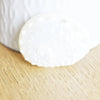 EP coquillage naturel blanc nacré HALIOTIS OVINA, bijou coquillage naturel,3.5-5cm, x1 G4164