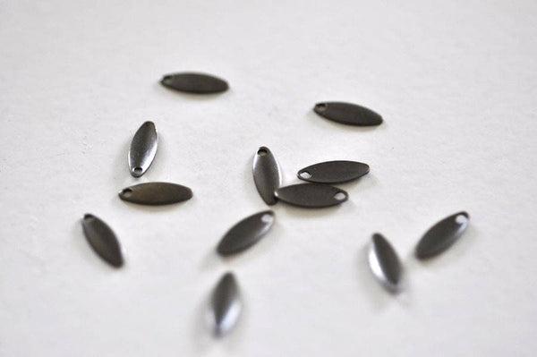 EP pendentif navette laiton cuivre 1 trous,fourniture créative, breloque laiton,Sans nickel,marquise cuivre,création bijoux,10mm,les 10-G1436