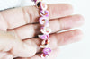 EP-perles coquillage naturel rose 7-12mm, le fil de 90 perles G3853