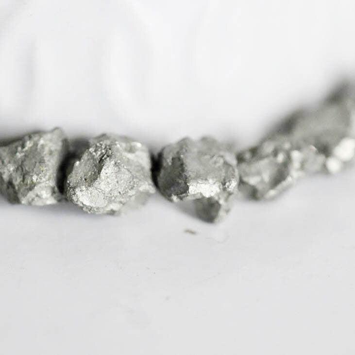 EP perles pyrite nugget, perles pyrite, fabrication bijoux, pyrite naturelle,nuggets pyrite,création bijoux,fil 40 cm-G1947