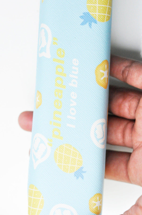 EP trousse stylos rectangulaire motif fruit, 20cm, x1 G4040