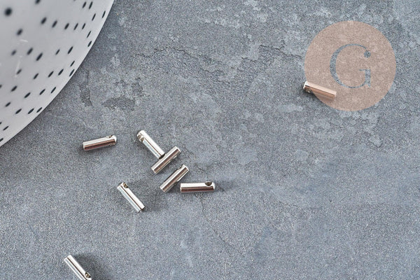 Embout chaîne acier 304 inoxydable doré 17.5mm, x1 (G2307)