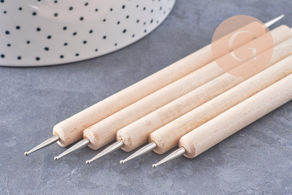 Ensemble de 5 Outils Polymère Multistage Bois – 12.8/13.5cm2.8-13.5, x1 (G10262)