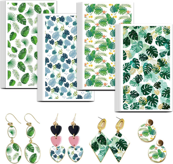 Feuille de transfert polymère – Feuilles tropicales x1 (G10548)