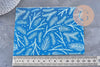 Feuille de transfert polymère – Motif Hiver Fond bleu 14x10 cm, x1 VALIDE