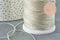 Fil blanc ivoire métallisé,fil original, fil Couture broderie,fil or, diamètre 0.8mm, x5 ou x10 Mètres ,G1859