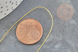 Fil de cuivre doré 0.5mm, x1 bobine de 8mètres (G9385)