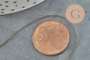 Fil marron métallisé 0.6mm, x5 ou x10 Mètres (G0364)