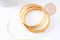 Fil métallique cuivre doré carré 0.8mm, x1 mètre (G10606)