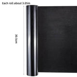 Film vinyle thermocollant impression transfert noir, x50 cm (G5122)