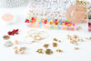 Kit boite mix de perles lettres et accessoires, x1 (G9712)