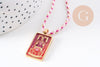 Kit création Collier Médaille Tarot coloré x1 (G10108)