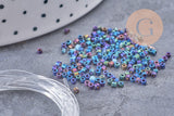 Kit de perles rocaille façon Miyuki Mix bleu, x1 (G9194)