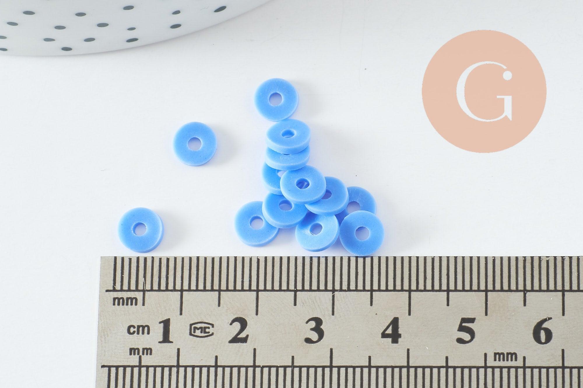 Kit mix de perles heishi Bleu océan x1 (G9609)