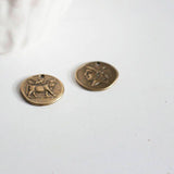 Médaille romaine zamac bronze 19mm, x5 (G1218)
