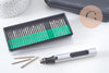 Mini-perceuse pour création de bijoux polymère & laiton avec mèches, x1 (G10206)