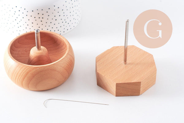 Moulin à perles SIMPLE BEADSMITH 9cm, outils création bijoux tissage perle rocaille, x1 (G10501)