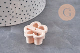 PHOTO 5 CHOIX A FAIRE Emporte-Pièce Pâte polymère Fleur créole interchangeable 20mm, x1 (G10957) VALIDE