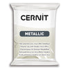 Pâte polymère Cernit METALLIC - Blanc Nacré x56g (G10455)