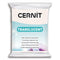 Pâte polymère Cernit TRANSLUCENT - Blanc x56g (G10469)