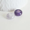 Pendentif donut améthyste naturelle 14mm, x2 (G3143)