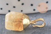 Pendentif goutte citrine facetté laiton doré 19-21mm,pendentif citrine, pendentif pierre naturelle, bijoux pierre x1 G3939