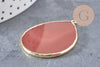 Pendentif goutte cornaline,Pendentif bijoux,pendentif pierre, pierre naturelle,41mm, x1 G1829