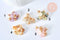 Pendentif nuggets pierres naturelles support doré 18K - 20.5-27mm, pendentif bijoux pierre naturelle, x1 (G7108)