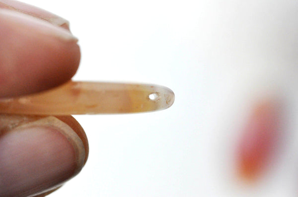 Pendentif ovale cornaline,Pendentif bijoux,pendentif pierre, pierre naturelle, cornaline naturelle, 28-42mm, x1 (G4376)