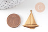 Pendentif voilier en laiton taille petit ou moyen, x1, G7520
