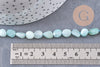 Perle amazonite turquoise, amazonite naturelle, perle pierre, 10mm, fil de 46 perles x1 (G2793)