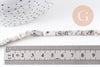 Perle jaspe sésame, perle rectangulaire,jaspe tacheté,pierre naturelle,perle jaspe,perles pierre, 14mm x1 fil de 29 perles , (G0676)