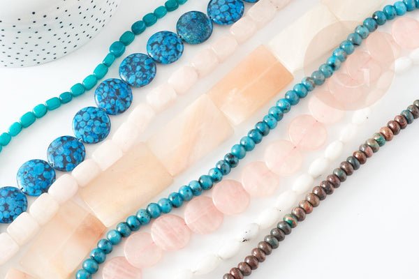 Perle pierres naturelles naturelle formes mixtes 5-30mm, Lots de 2 à 5 perles (G9296)