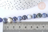 Perle ronde sodalite bleue naturelle 8-8.5mm, x1 fil de 38cm (G7072)