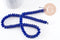 Perle rondelle jade bleu roi,perle jade,pierre naturelle,jade naturel,perle pierre,perle facette,jade,8x5mm,fil de 38,5 cm (G6725)