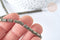 Perles Tube pyrite grise naturelle 6x4mm, x1 fil de 38cm (G4019)