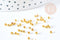 Perles à écraser laiton doré 2.5x1.5mm, x5Gr (G2551)
