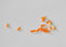 Perles rocaille Tube orange 6mm, x10gr (G2692)