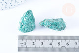 Pierre Fuchsite naturelle brute 25-40mm, pierre naturelle semi-précieuse lithothérapie, x1 (G6455)