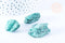 Pierre Fuchsite naturelle brute 25-40mm, pierre naturelle semi-précieuse lithothérapie, x1 (G6455)