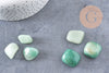 Pierre aventurine naturelle brute roulée 13~20 mm, x20 x50 x100 grammes (G0251)